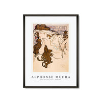 Alphonse Mucha - Salon des Cent poster 1869-1939