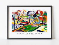 
              Henry Lyman sayen - Décor Plat 1915
            