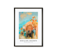 
              Odilon Redon - Evocation of Roussel 1912
            
