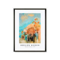 Odilon Redon - Evocation of Roussel 1912