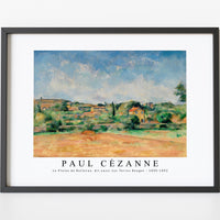 Paul Cezanne - La Plaine de Bellevue, dit aussi Les Terres Rouges 1890-1892