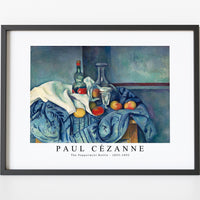 Paul Cezanne - The Peppermint Bottle 1893-1895