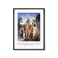 Leonardo Da Vinci - Baptism of Christ 1470-1480