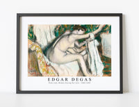 
              Edgar Degas - Nude lady. Woman Drying Her Arm 1880-1890
            