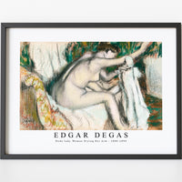 Edgar Degas - Nude lady. Woman Drying Her Arm 1880-1890