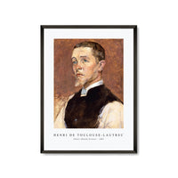 Henri De Toulouse–Lautrec - Albert (René) Grenier 1887