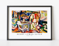 
              Henry Lyman Sayen - Interior  1915
            