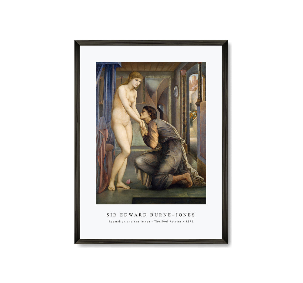 Sir Edward Burne Jones - Pygmalion and the Image - The Soul Attains (1878)