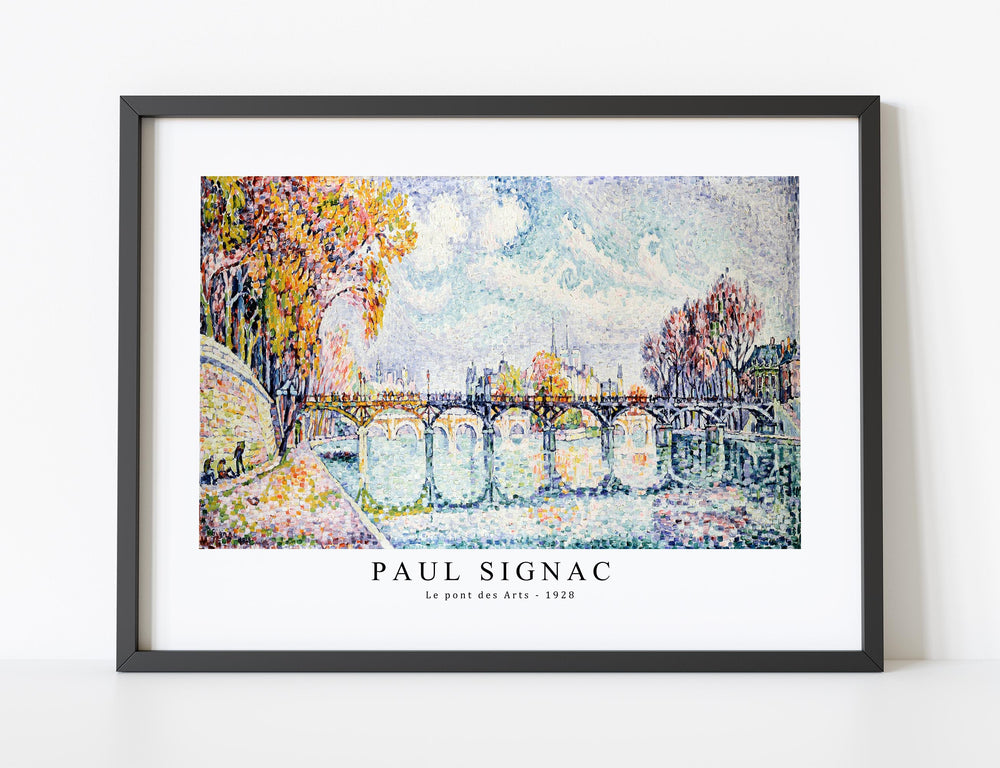 Paul signac - Le pont des Arts (1928)