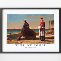 Winslow Homer - Dad's Coming 1873