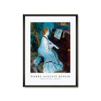 Pierre Auguste Renoir - Woman at the Piano 1875-1876
