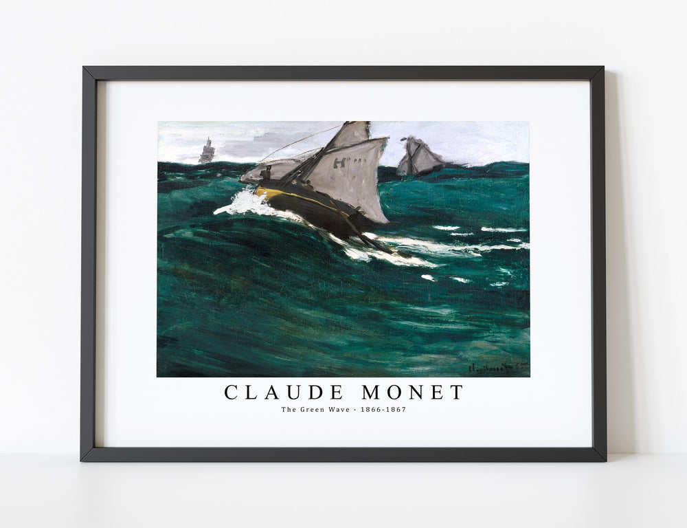 Claude Monet - The Green Wave 1866-1867