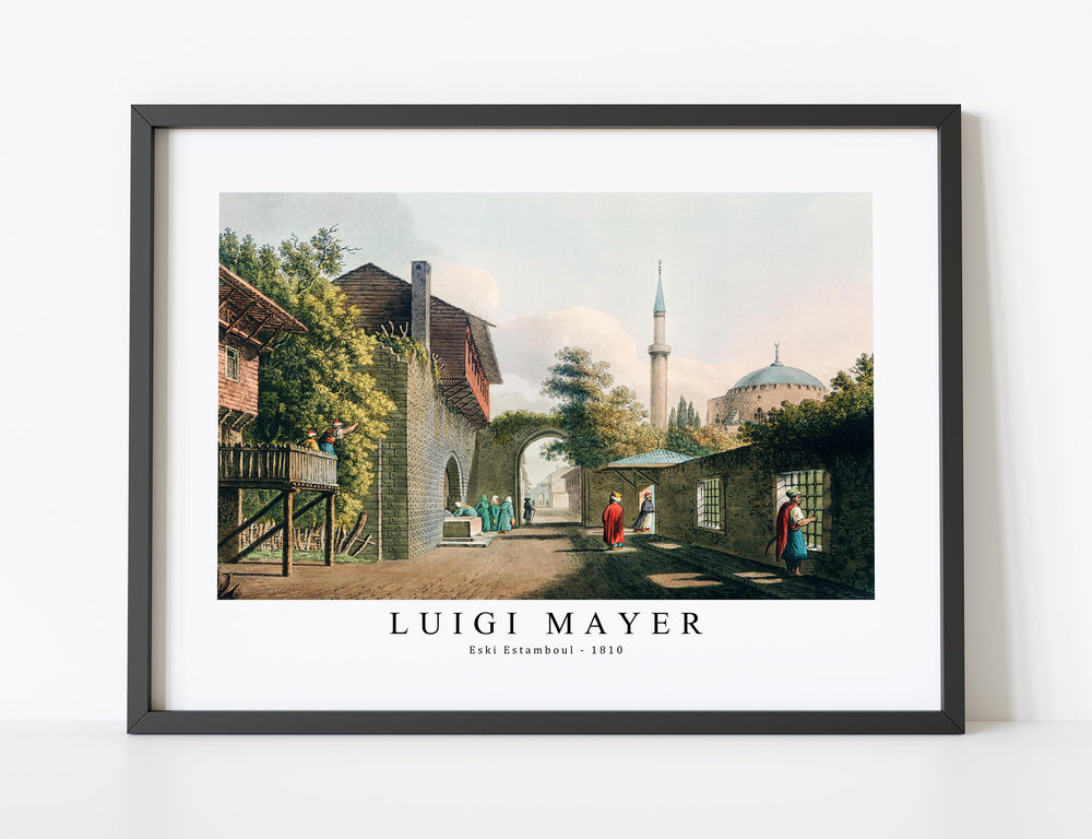 Luigi Mayer - Eski Estamboul 1810