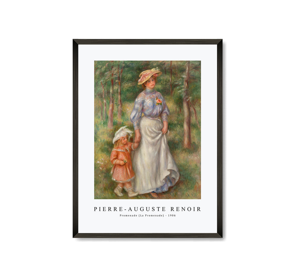 Pierre Auguste Renoir - Promenade (La Promenade) 1906