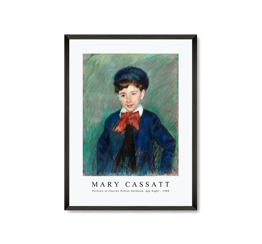 Mary Cassatt - Portrait of Charles Dikran Kelekian, Age Eight 1908