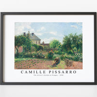 Camille Pissarro - The Artist's Garden at Eragny 1898