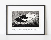 
              Samuel Jessurun De Mesquita - White Maguar Stork (Ooievaar, Magoear–ooievaar) (1914)
            
