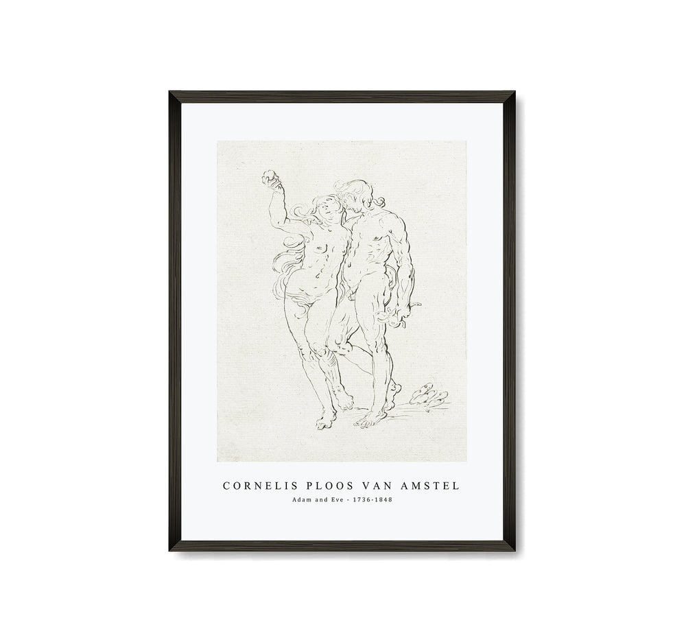 Cornelis ploos van amstel - Adam and Eve-1736-1848