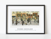 
              Pierre Bonnard - Boulevard, from the series Some Aspects of Parisian Life (1896)
            