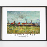 Vincent Van Gogh - Factories at Clichy 1887