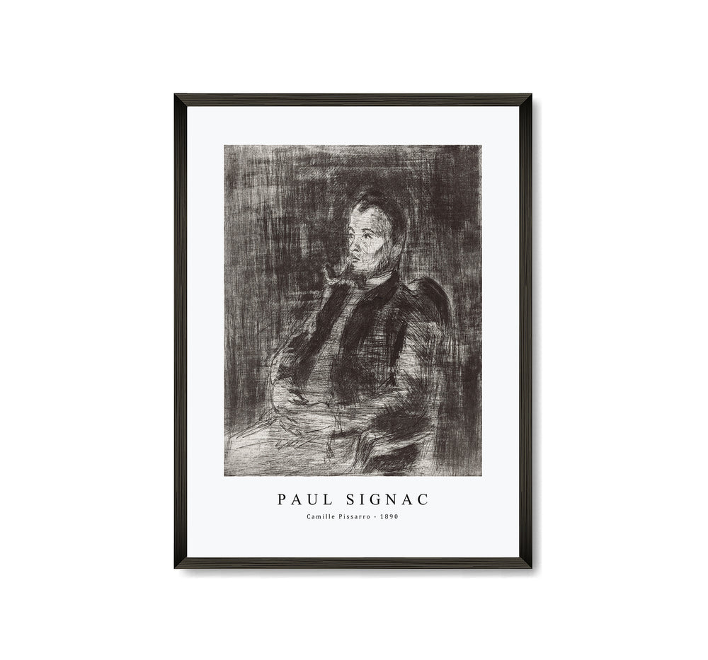 Paul Signac - Camille Pissarro (ca. 1890)