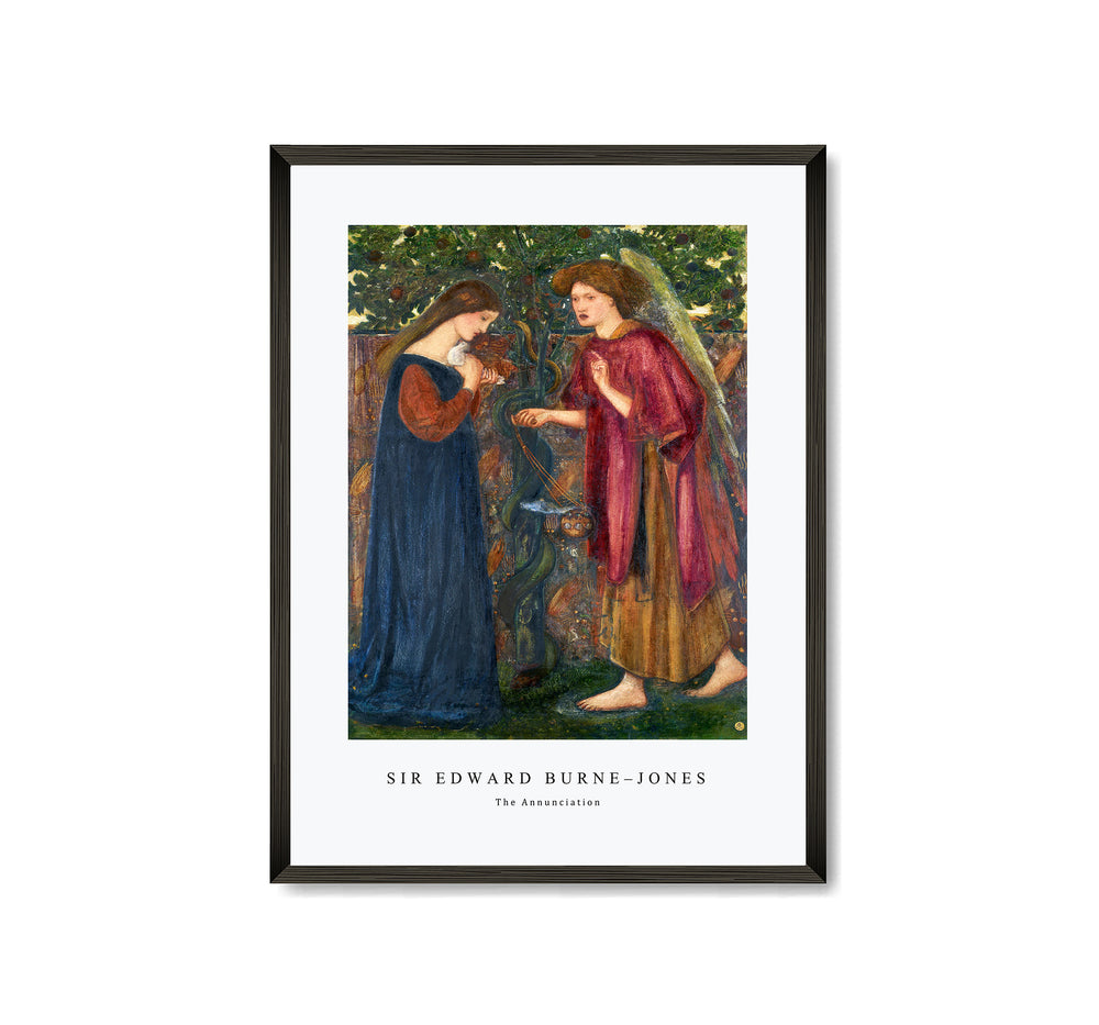 Sir Edward Burne Jones - The Annunciation painting in high resolution by Sir Edward Burne–Jones
