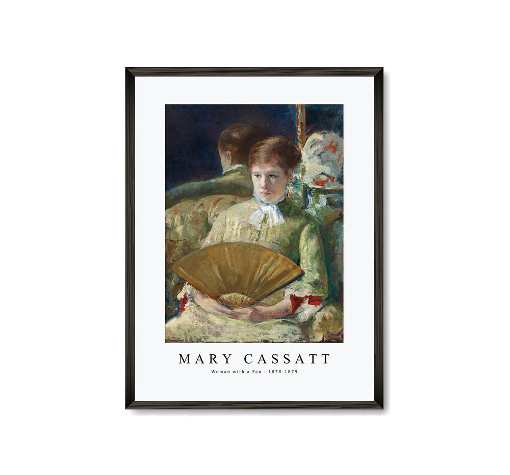 Mary Cassatt - Woman with a Fan 1878-1879
