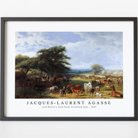 Jacques Laurent Agasse - Lord Rivers's Stud Farm, Stratfield Saye (1807)