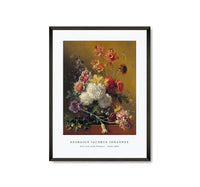 
              Georgius Jacobus Johannes - Still Life with Flowers (ca. 1820–1861)
            
