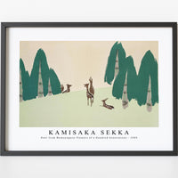 Kamisaka Sekka - Deer from Momoyogusa–Flowers of a Hundred Generations (1909)