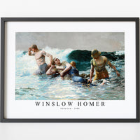 winslow homer - Undertow-1886
