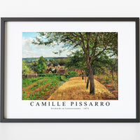 Camille Pissarro - Orchards at Louveciennes 1872