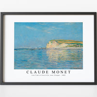 Claude Monet - Low Tide at Pourville, near Dieppe 1882