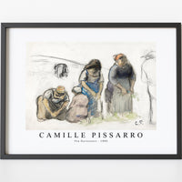 Camille Pissarro - Pea Harvesters 1880