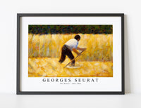 
              Georges Seurat - The Mower 1881-1882
            