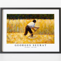 Georges Seurat - The Mower 1881-1882