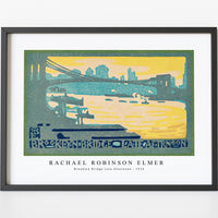 Rachael Robinson Elmer - Brooklyn Bridge Late Afternoon (1916)