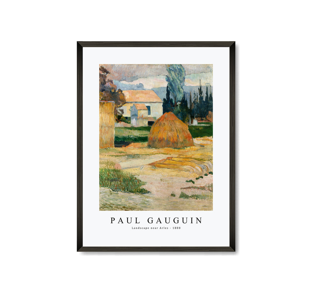 Paul Gauguin - Landscape near Arles 1888