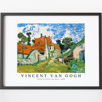 Vincent Van Gogh - Street in Auvers-sur-Oise 1890