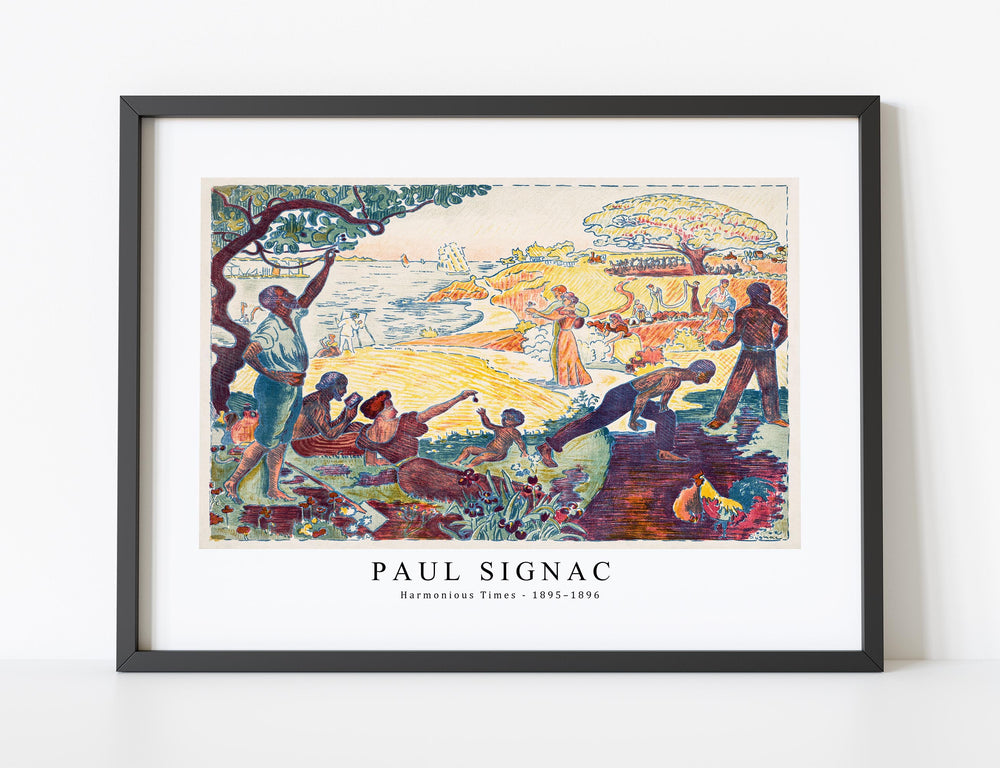Paul Signac - Harmonious Times (ca. 1895–1896)