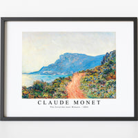 Claude Monet - The Corniche near Monaco 1884