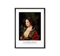 
              Giorgione - Portrait of a Young Woman (Laura) 1506
            