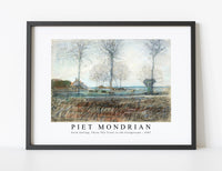 
              Piet Mondrian - Farm Setting, Three Tall Trees in the Foreground 1907
            