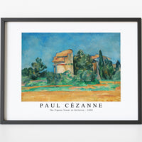 Paul Cezanne - The Pigeon Tower at Bellevue 1890