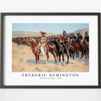 Frederic Remington - The Mexican Major-1889
