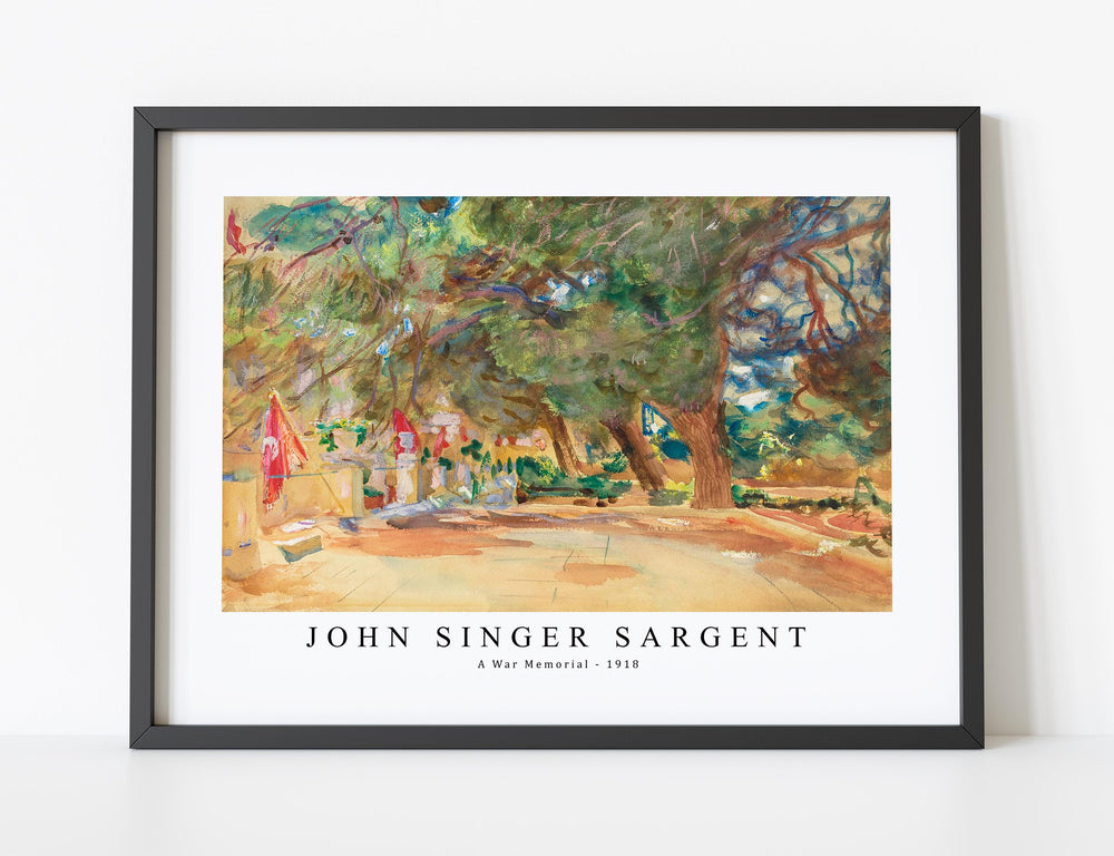 John Singer Sargent - A War Memorial (1918)