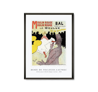 
              Henri De Toulouse–Lautrec - Affiche pour le Moulin Rouge la Goulue 1898
            