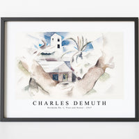 Charles demuth - Bermuda No. 1, Tree and House-1917