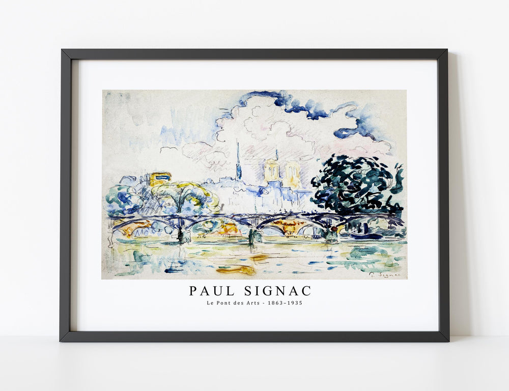 Paul signac - Le Pont des Arts (1863–1935)