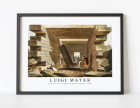 
              Luigi Mayer - Interior of the Temple of Jupiter Ammon 1810
            